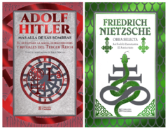 Hitler Más Allá de las Sombras y Obra Selecta de Friedrich Nietzsche Pack Fractales Pasta Dura