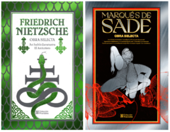 Obra Selecta de Friedrich Nietzsche y Marqués de Sade Pack Fractales Pasta Dura