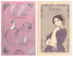 Orgullo Y Prejuicio y Emma de Jane Austen Pack Fractales Pasta Dura