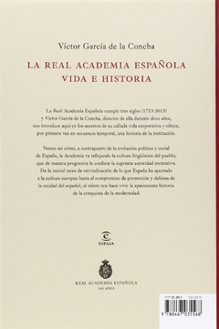 La Real Academia Española Vida E Historia Víctor García de la Concha Libro Nuevo - comprar en línea
