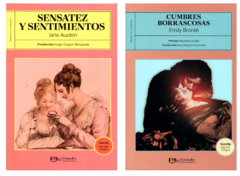 Sensatez y Sentimientos Jane Austen y Cumbres Borrascosas Emily Bronte Pack Dos Libros