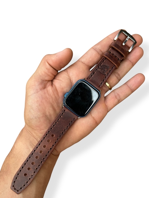 PULSEIRA APPLE WATCH C.H MARROM - comprar online