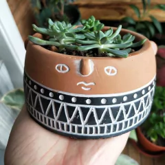 Molde de Silicone de Vaso Face Ref 1254