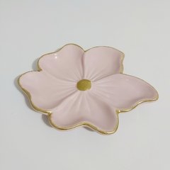 Molde de Silicone de Prato Flor em Silicone Nacional Ref 1265