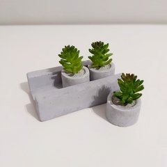 Molde de Silicone de Base e 3 Mini Cilindros com Furo Ref 1271 - comprar online