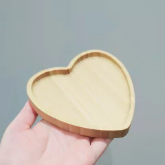 Molde em Silicone de Bandeja Coração Ref 1330