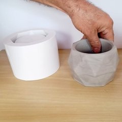 Molde de Silicone de Vaso Ref 001 - comprar online