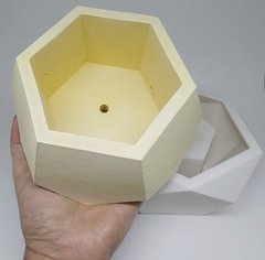 Molde de Silicone de Vaso Ref 1051 - SILIMIX MOLDES