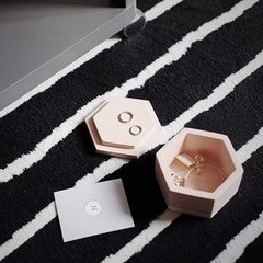 Molde de Silicone de Pote Hexágono Ref 115 - comprar online