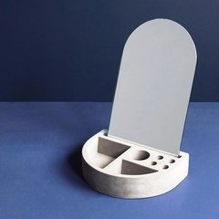 Molde de Silicone de Porta Espelho e Maquiagem Ref 317