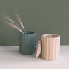 Molde de Vaso Canelada Ref 1156