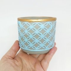 Molde de Silicone Para Vaso Textura Ref 1134 - comprar online