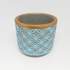 Molde de Silicone Para Vaso Textura Ref 1134 na internet