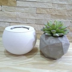 Molde de Silicone Platina Alimenticio de Vaso Geométrico Ref 503