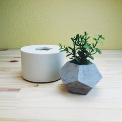 Molde de Silicone de Vaso Geométrico Ref 106 - comprar online