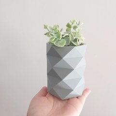 Molde de Silicone Vaso Geométrico Ref 903
