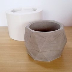 Molde de Silicone de Vaso Ref 001 na internet