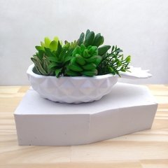 Molde de Silicone de Vaso Abacaxi Ref 510