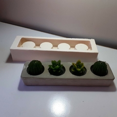 Molde De Silicone Base para Velas ou Suculentas - comprar online