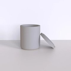 Molde de Vaso Cilindro Arredondado com Tampa Ref 1178