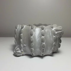 Molde De Silicone Para Vaso de Concreto Cactus Ref 618
