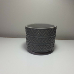 Molde de silicone para Vaso De Concreto, Resina, Vela ou Gesso Ref630