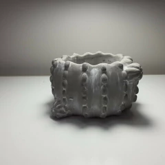 Molde De Silicone Para Vaso de Concreto Cactus Ref 618 - buy online