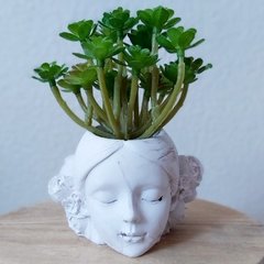 Molde de Silicone Para Vaso Menina Ref 267 na internet