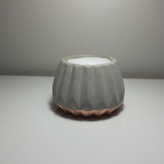 Molde De Silicone Para Vaso de Concreto, Vela ou Resina Ref 583