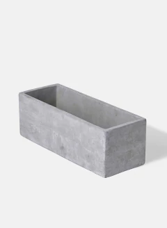 MOLD CAIXA RETANGULAR 15X7,5X7,5CM 9MM PARA PEÇAS DE CIMENTO, RESINA