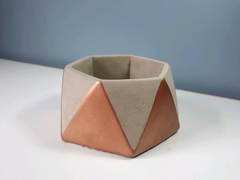 Molde De Silicone Para Vaso de Cimento Geométrico Ref 551 - comprar online