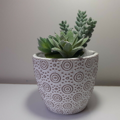 Molde De Silicone Para Vaso de Concreto Ref 605 - buy online
