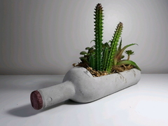 Molde De Silicone Para Vaso De Concreto Garrafa en internet