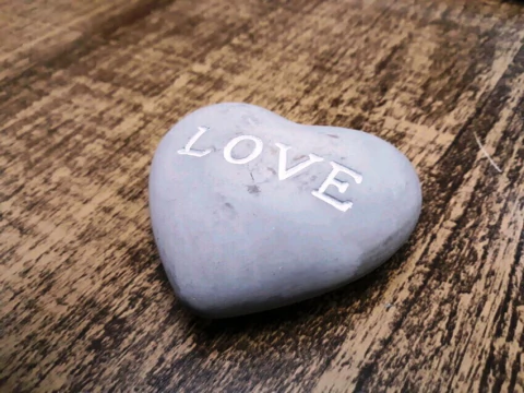 Molde De Silicone Coração Love