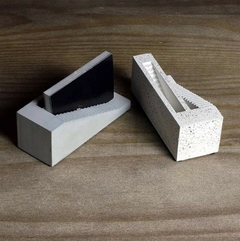 Molde De Silicone Porta Cartões Para Concreto Ref 553