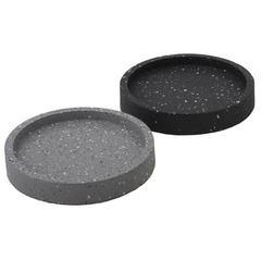 Molde De Silicone Bandeja Redonda Terrazo 12cm
