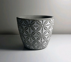 Molde De Silicone Para Vaso de Concreto Ref 568