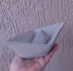 Molde De Silicone Para Vaso Barco de Papel Ref743
