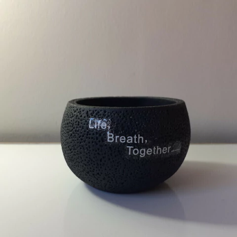 Molde De Silicone Para Vaso de Concreto Ref 606