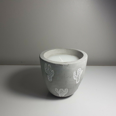 Molde De Silicone Para Vaso de Concreto Cactus M Ref 584