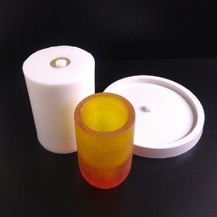 Molde de Silicone de Luminária e Canopla Ref 155