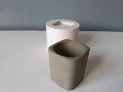 Molde De Silicone Para Vaso Ref 544