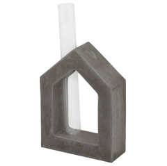 Molde De Silicone para Vaso de Cimento Casa Porta Tubete Ref721 - comprar online