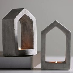 Molde de Porta Vela Casa Ref-313