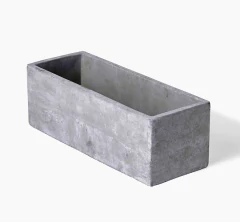 MOLDE CAIXA RETANGULAR 20cm PARA CIMENTO, RESINA Ref 742