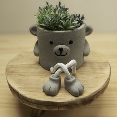 Molde de Silicone Para Vaso Urso com Pés Ref 817