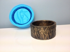 Molde de Silicone para Vaso Egípcio