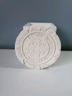 Molde De Silicone Medalha De São Bento 10 cm - comprar online
