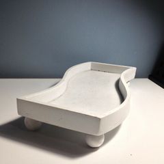 Molde De Silicone para base de concreto ondulado