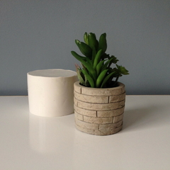 Molde de Silicone Poço Para Vaso de Cimento, Vela, Resina Ref 535 - SILIMIX MOLDES